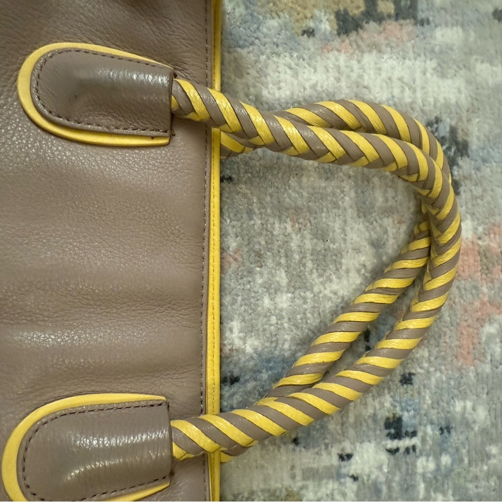 Kate Spade Taupe and Yellow Women's Bag - Picture 9 of 13